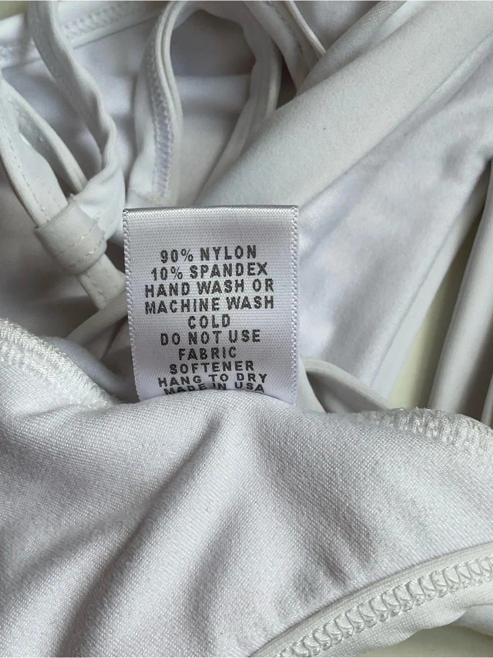 Five Dancewear White Maverick Bra